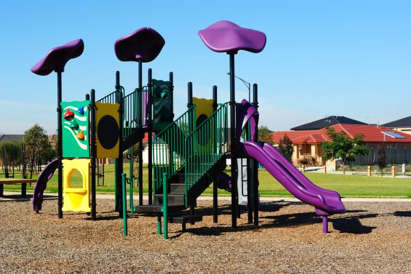 Playground Mulch Removal in San Ramon
