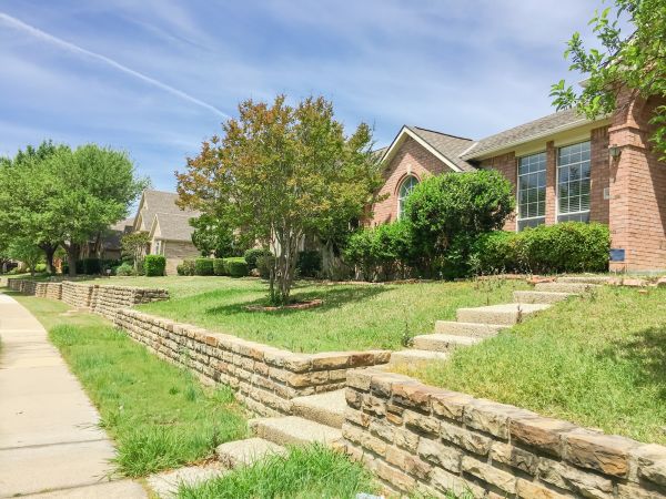 Sloped Yard Landscaping in San Ramon